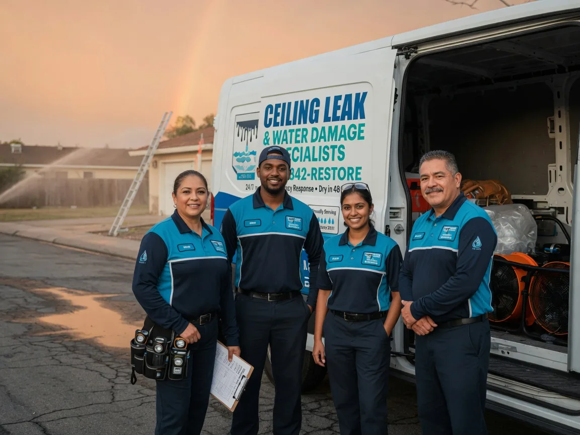 Ceiling Leak Cleanup company in Lincoln, NM